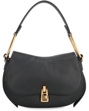 Coccinelle Magie Soft Leather Mini Handbag - Black