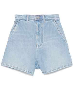 Emporio Armani Denim Shorts - Blue