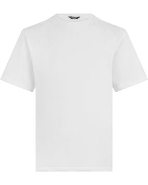 K-Way Cotton T-Shirt With Short Sleeves - White