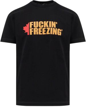 DSquared² Shirt With Stripe Pattern - Black