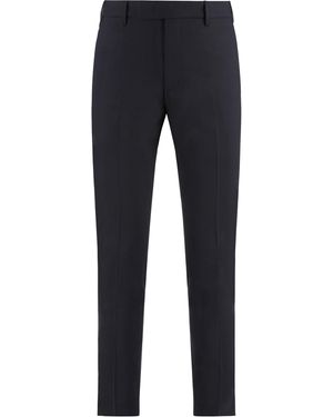 PT01 Dieci Stretch Wool Pants - Blue