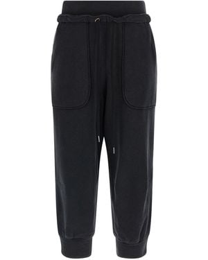 R13 Cropped Sweatpants - Blue