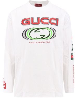 Gucci T-Shirts And Polos - White