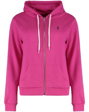 Polo Ralph Lauren Full Zip Hoodie - Pink
