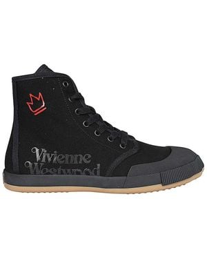 Vivienne Westwood High-Top Sneakers - Black
