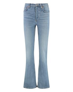RE/DONE 70S Boot-Cut Jeans - Blue