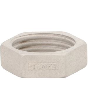 Vetements Nut Brass Ring - Grey