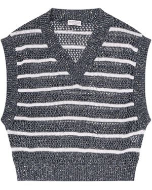 Brunello Cucinelli Sweaters - Blue