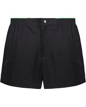 パンツ BOTTEGA VENETA Women Shorts  Burmudas 743610V25W0 1000 Blac Bottega Veneta Leather Bermuda shorts Bottega Veneta