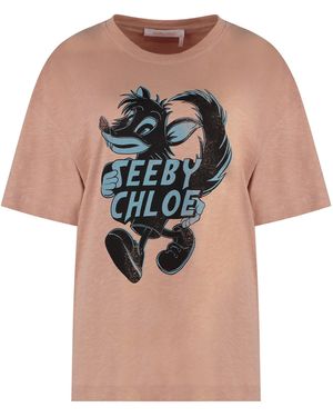 See By Chloé T-shirts for Women | Online Sale up to 47% off