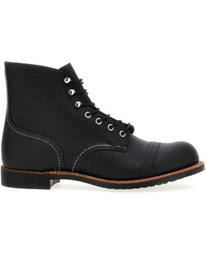 Red Wing 'Iron Ranger' Ankle Boots - Black