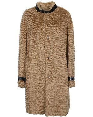Jil Sander Wool Coat - Natural