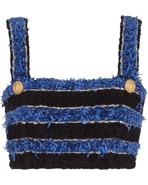 Balmain Paris Top - Blue