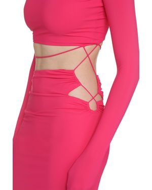 Amazuìn Aghate Midi-Dress - Pink