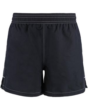 Ami Paris Nylon Swim Shorts - Blue