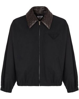 ジャケット BOTTEGA VENETA JACKET (816645V1LE0 9523) Bottega Veneta Gray Triangle Pocket Jacket Bottega Veneta
