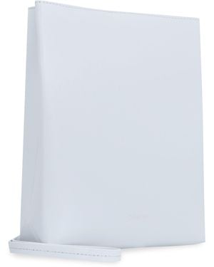 Calvin Klein Leather Crossbody Bag - White