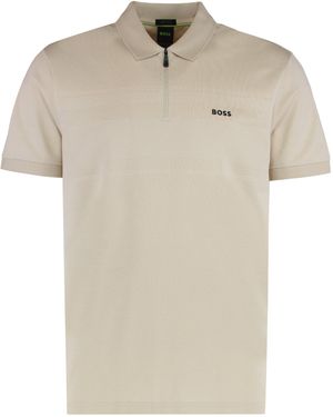 BOSS Polo Philix Pima - Natural