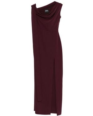 Solace London Irina Midi Dress - Purple