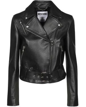 MOSCHINO レザージャケット 48004969-1_2.jpg