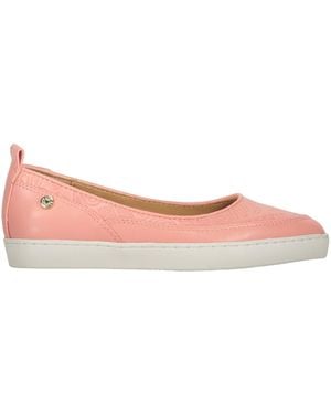 Moschino Pointy-Toe Ballet Flats - Pink