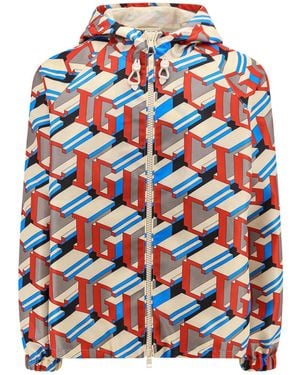 Gucci Pixel Print Nylon Jacket - Natural