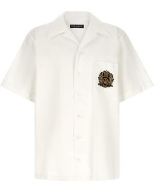 Dolce & Gabbana Hawaii Shirt And Blouse - White