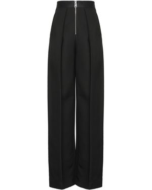 KHAITE Marnie Viscose Blend Pants - Black