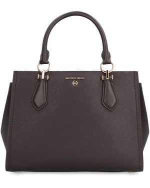 MICHAEL Michael Kors Marilyn Leather Handbag - Black