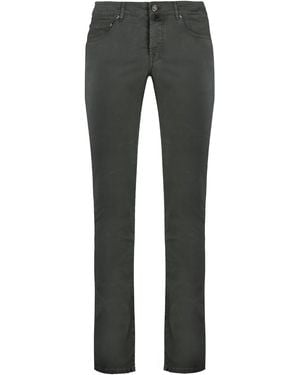 Moorer Credi Slim Fit Jeans - Gray