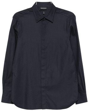 Emporio Armani Shirts - Blue