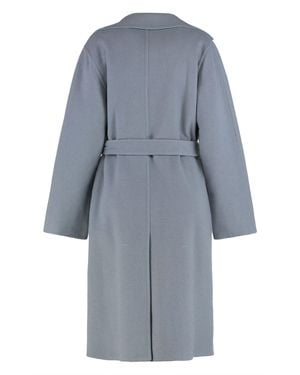 Alberta Ferretti Reversible Coat - Blue