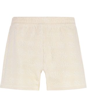 Tory Burch Terry Cloth Shorts - Natural