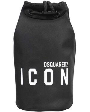 DSquared² Nylon Belt Bag - Black