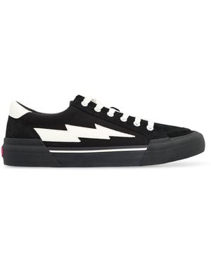 REVENGE X STORM Fabric Low-Top Sneakers - Black