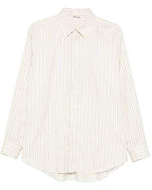 AURALEE Shirts Ivory - White