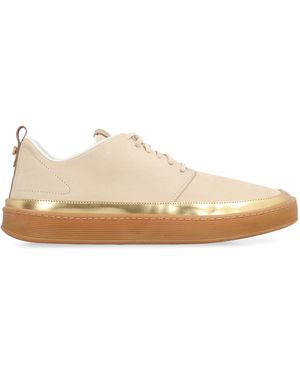 Volta Footwear Bosco Suede Sneakers - Natural