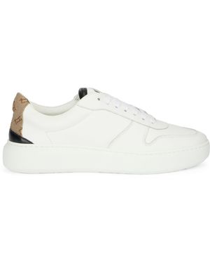 Herno Low Sneakers With Detail - White