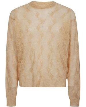 Stussy Wool Blend Sweater - Natural
