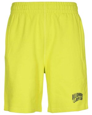 BBCICECREAM Cotton Bermuda Shorts - Yellow