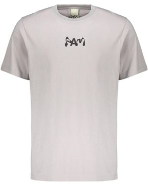 Pam Logo Cotton T-Shirt - White