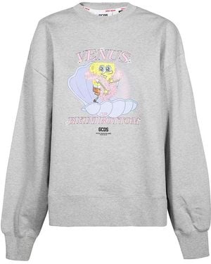 Gcds Cotton Sweatshirt - Gray
