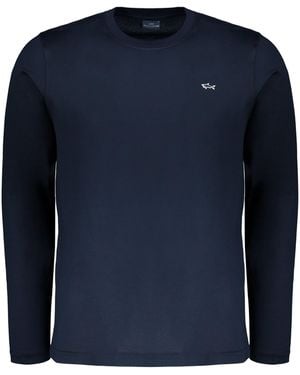 Tシャツ・カットソー PAUL  SHARK Men T Shirts C0P1239 50E BLUE Paul & Shark PAUL & SHARK Men T-Shirts C0P1239 50E BLUE