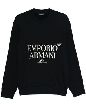 Emporio Armani Sweaters - Black