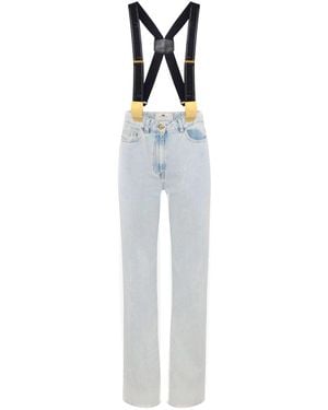 Elisabetta Franchi Jeans Color: Denim Material: 100% Cotton - White