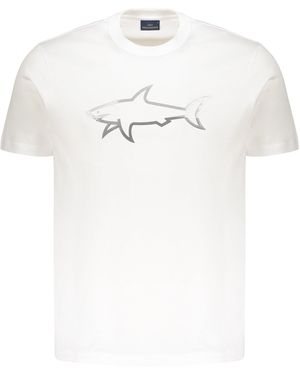 Paul & Shark Cotton T-Shirt - White