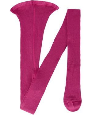 RED Valentino Colored Tights For A Versatile And Sophisticated Look - Pink