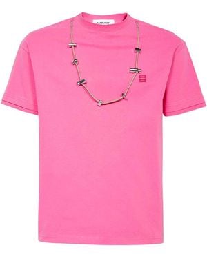 Ambush Cotton T-Shirt - Pink