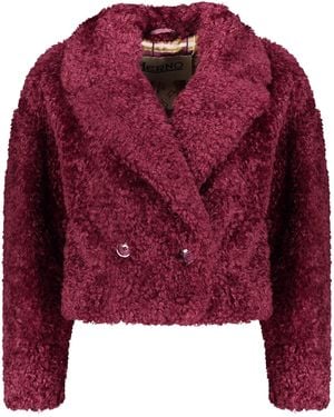 Herno Faux Fur Jacket - Red