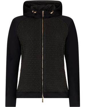 Moorer Jacket With Hood, Comfortable And Stylish - Black